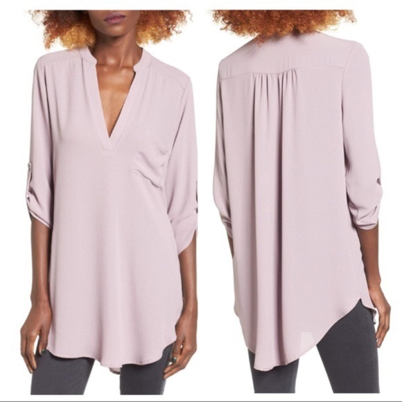 Lush mauve tunic - Picture 1 of 5